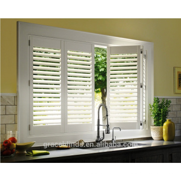 New Arrival Luxury Quality Competitive Price White Coated Plantation Shutter Louver Blade